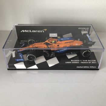 2021 Lando Norris | McLaren F1 Team MCL35M | Minichamps Resin 1:43 | French GP - Image 4