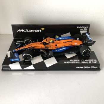 2021 Lando Norris | McLaren F1 Team MCL35M | Minichamps Resin 1:43 | French GP - Image 3