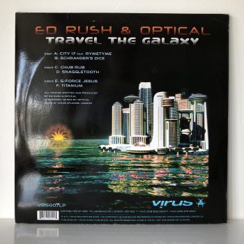 Ed Rush & Optical - Travel The Galaxy (3x12", Album) - Image 2