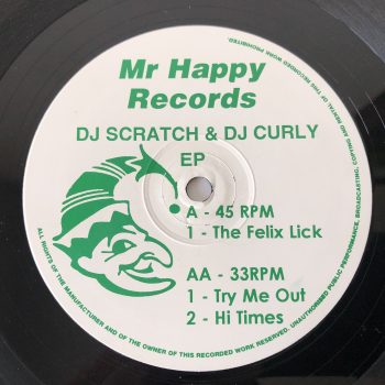 DJ Scratch & DJ Curly - DJ Scratch & DJ Curly EP (12", EP)
