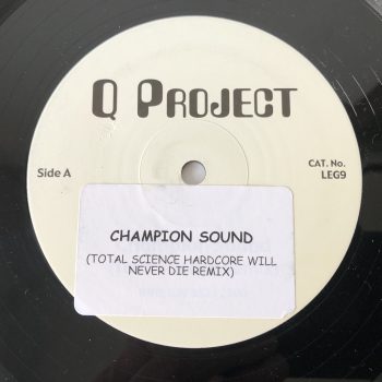 Q Project - Champion Sound (Remixes) (12", Promo, Sti)