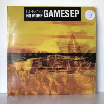 DJ Hazard - No More Games EP (2x12", EP)
