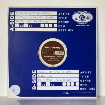 Ed Rush, Optical & Fierce - Cutslo (Lokuste Mix) / Alien Girl (12")