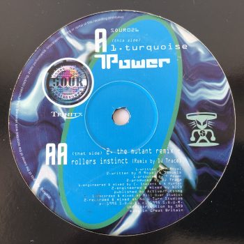 T Power - Turquoise / The Mutant Remix (12")