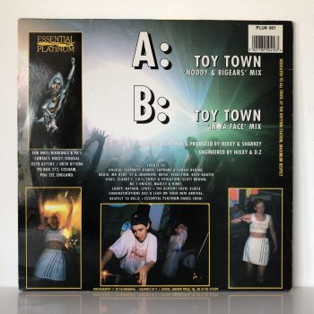 DJ Hixxy & MC Sharkey - Toy Town (12", Pic) - Image 2
