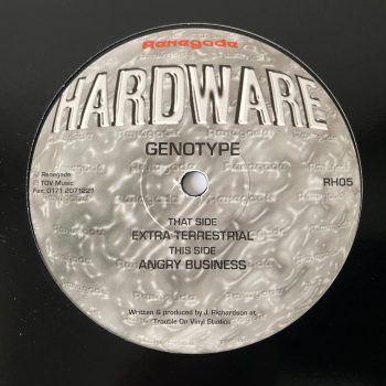 Genotype - Extra Terrestrial / Angry Business (12")