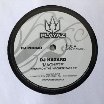 DJ Hazard - Machete Bass EP (2x12", EP, Promo)