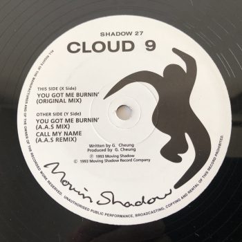 Cloud 9 - You Got Me Burnin' (12", RE, RM)