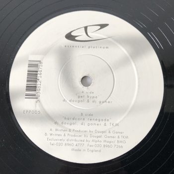 DJ Dougal, DJ Gamer & TKM - Get Hype / Hardcore Renegade (12")
