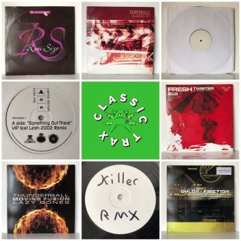 Pack of 9 x Drum and Bass Records from '01 - '04 era