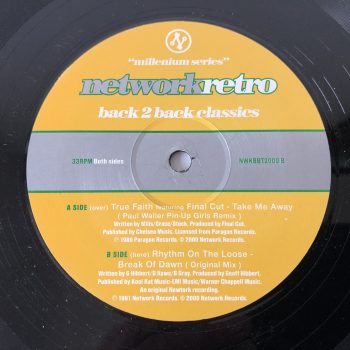 True Faith / Rhythm On The Loose - Network Retro - Back 2 Back Classics (12", RM)