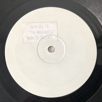 Shy FX - The Message (12", RP, W/Lbl, Sti)