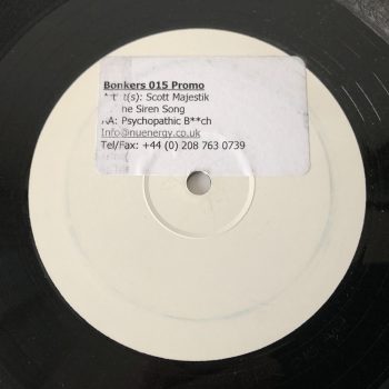 Scott Majestik - The Siren Song / Psychopathic B**ch (12", Promo, W/Lbl, Sti)