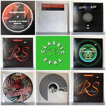 Pack of 9 x Drum and Bass Records from 2001 - 2003 era