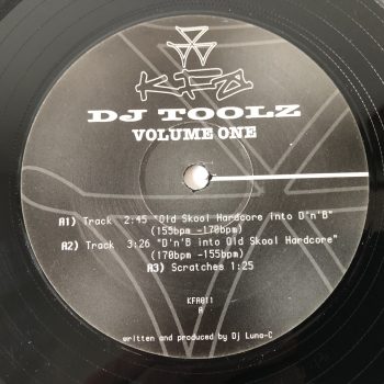 DJ Luna-C - DJ Toolz Vol. 1 (12")