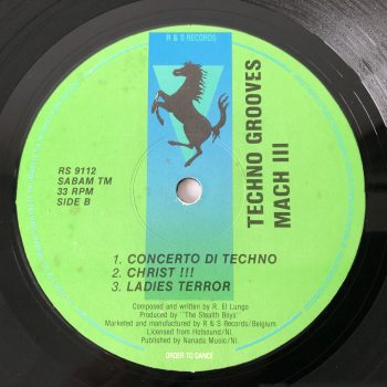 Techno Grooves - Mach 3 (12") - Image 2