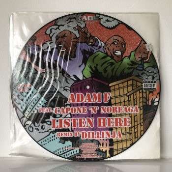 Adam F - Listen Here (2x12", Pic) - Image 2