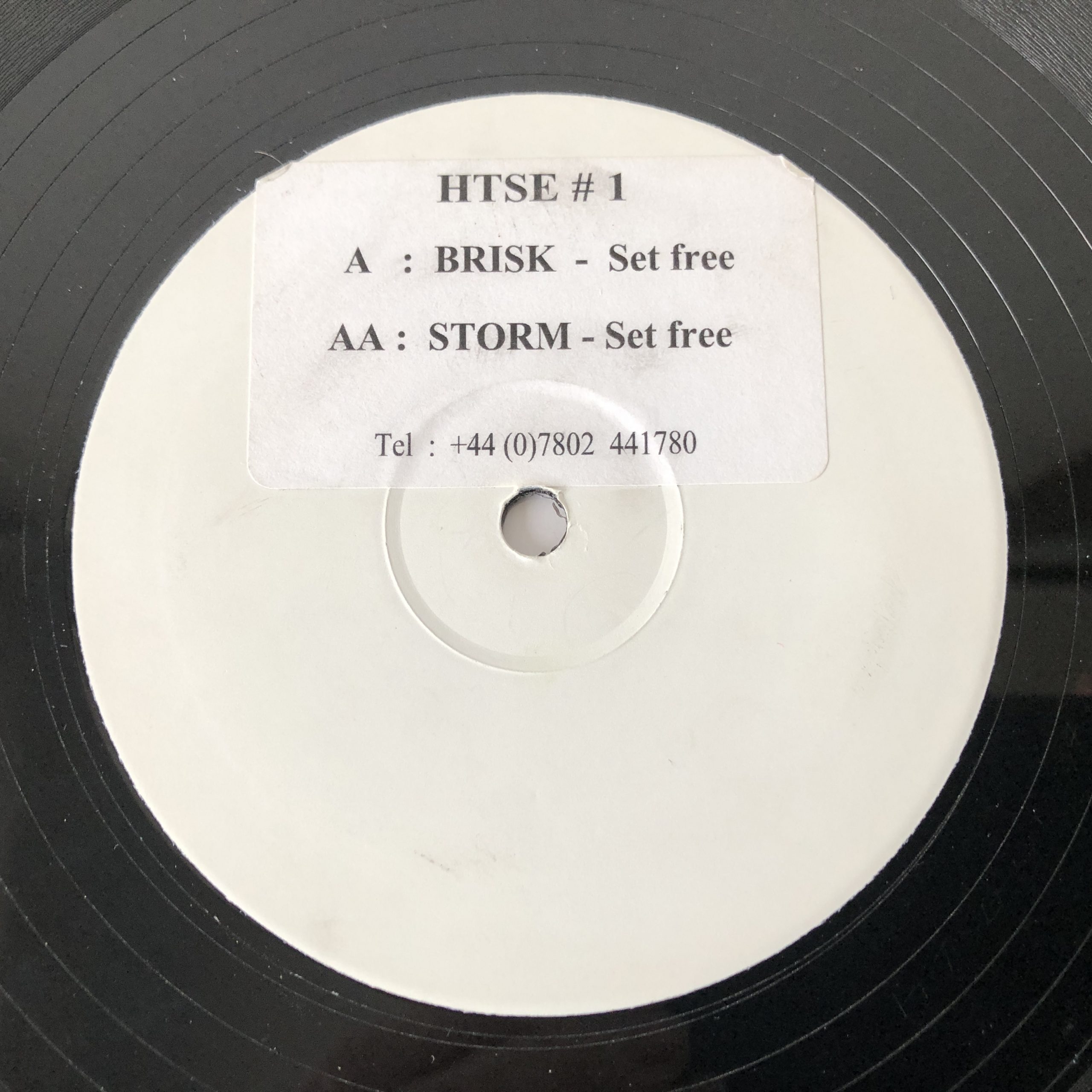 Brisk / Storm - Set Free (Remixes) (12", Promo, W/Lbl, Sti)