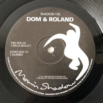 Dom & Roland - Killa Bullet / Dumbo (12")