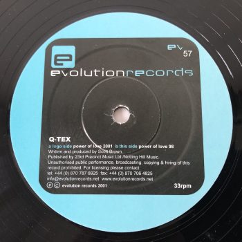 Q-Tex - Power Of Love (12")