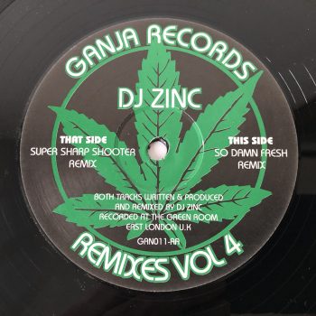 DJ Zinc - Remixes Vol 4 (12")