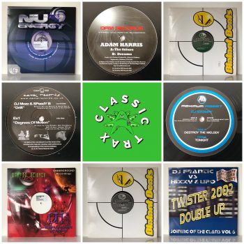 Pack of 8 x Hardcore Vinyl Records from 2002 - 2004