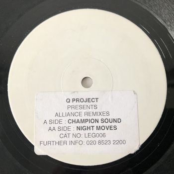 Q Project - Alliance Remixes (12", RE, W/Lbl, Sti)