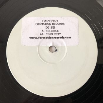DJ SS - Rollidge / Simplicity (12", RP)