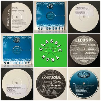 Pack of 8 x Hardcore / Trance Vinyl Records from 2001 - 2004
