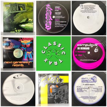 Pack of 8 x Hardcore / Happy Hardcore Vinyl Records from 1998 - 2004