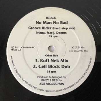 Prizna feat J. Demus - No Man No Bad (12")
