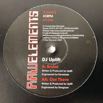 DJ Uplift - Brutal / Out There (12")