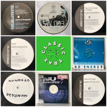 Pack of 8 x Hardcore / Trance Vinyl Records from 2001 - 2005