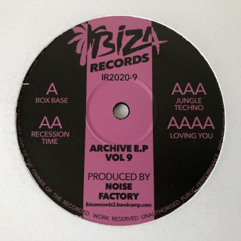 Noise Factory - Archive E.P Vol 9 (12", EP)