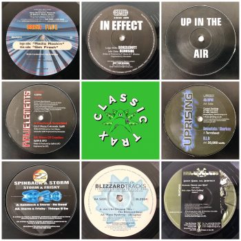 Pack of 8 x Hardcore / Happy Hardcore Vinyl Records from 2002 - 2005