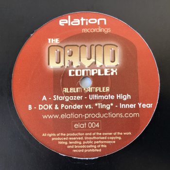 Stargazer / DOK & Ponder vs. Ting - The David Complex Album Sampler (12", Smplr)