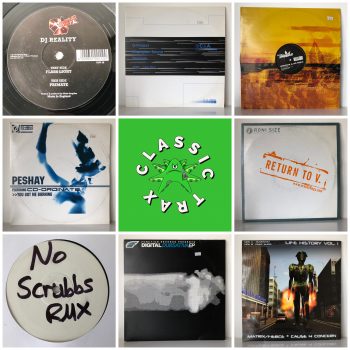 Pack of 9 x Drum and Bass Records from 1999 - 2004 era