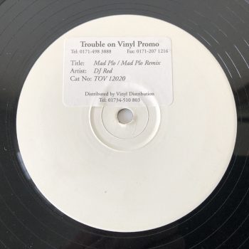 DJ Red - Mad Plo (12", Promo, W/Lbl, Sti)