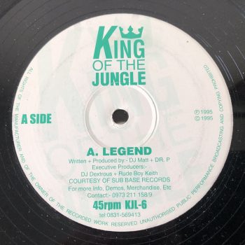 DJ Matt & Dr. P / DJ Dextrous - Legend / Sunny Smiles (12")