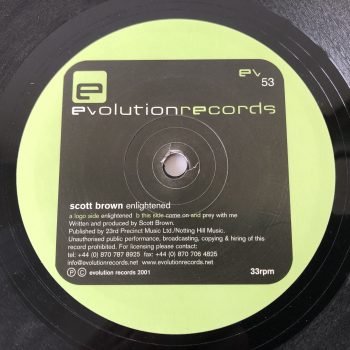 Scott Brown - Enlightened (12")
