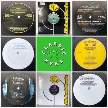 Pack of 8 x Hardcore / Happy Hardcore Vinyl Records from 2001 - 2004