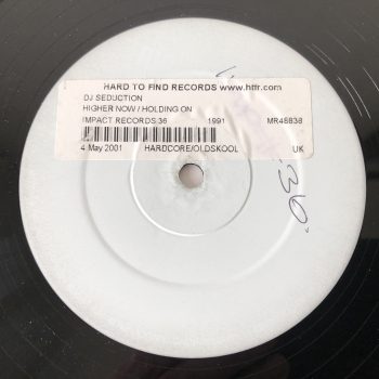 DJ Seduction - Higher Now (DJ Unknown & Seduction Remix) / Holding On (12", Promo, W/Lbl)