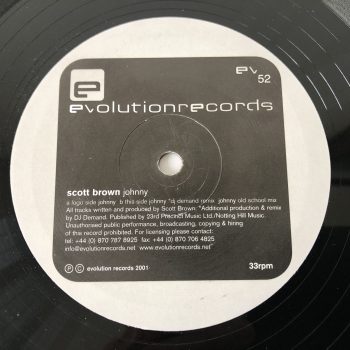 Scott Brown - Johnny (12")