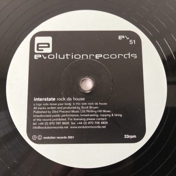 Interstate - Move Your Body / Rock Da House (12")