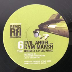 Evil Angel Feat Kym Marsh - Today (Breeze & Styles Remix) (12", S/Sided)