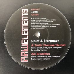 Uplift & Stargazer - Statik (Gammer Remix) / Breakthru (12")