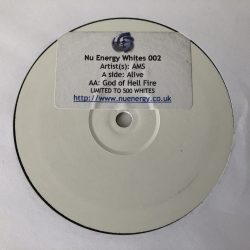 AMS - Alive / God Of Hell Fire (12", Ltd, W/Lbl, Sti)