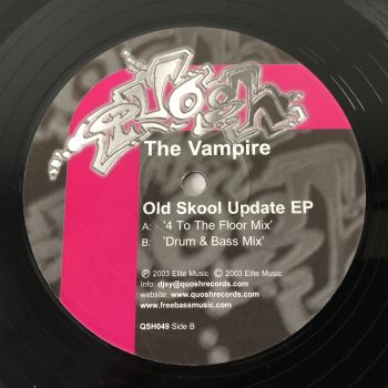 The Vampire - Old Skool Update EP (12", EP)