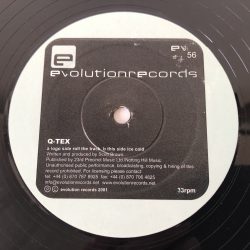 Q-Tex - Roll The Track / Ice Cold (12")