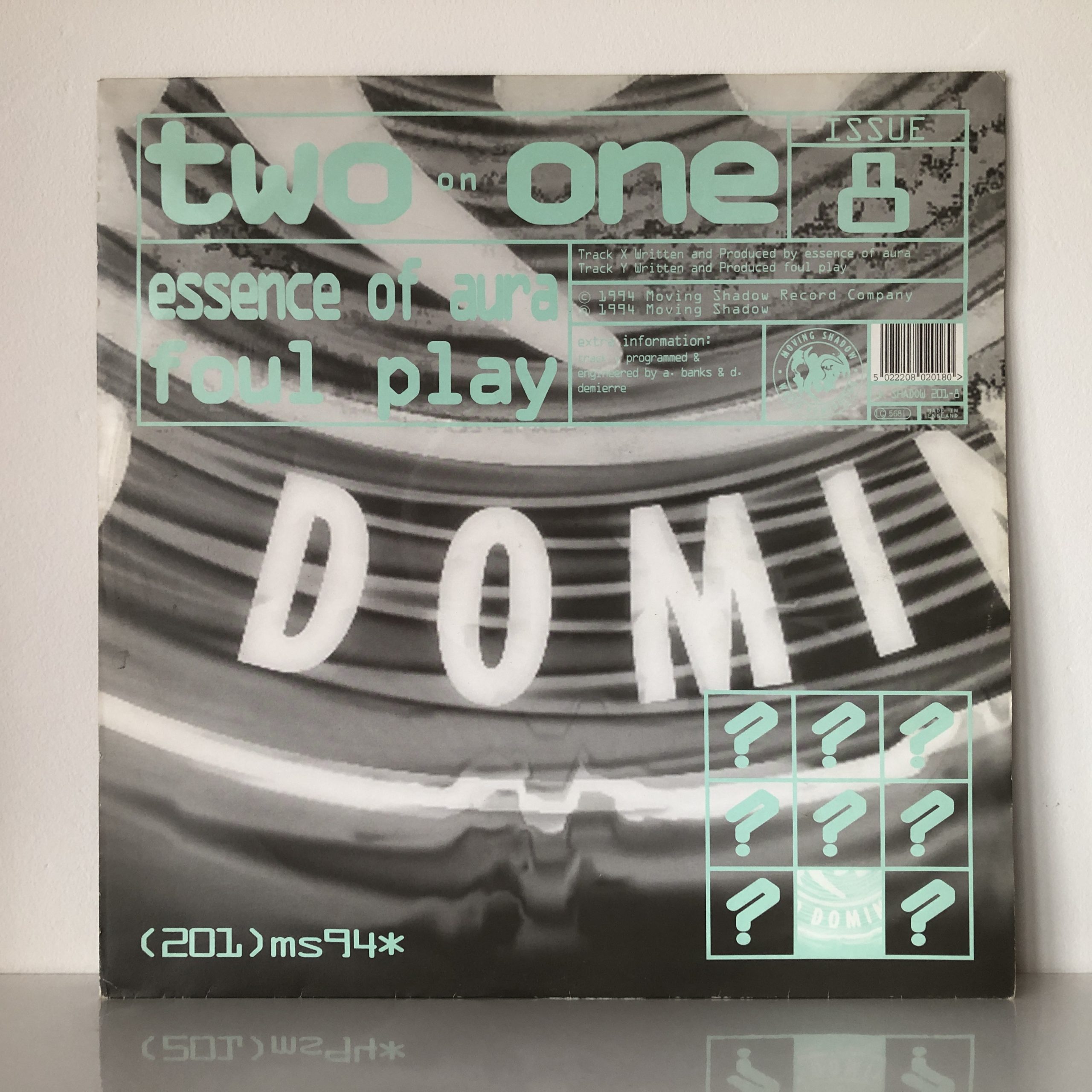 Essence Of Aura / Foul Play - Two On One Issue 8 (12")